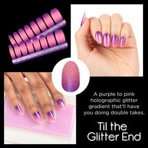 Color Street Nail Strips - Til the Glitter End